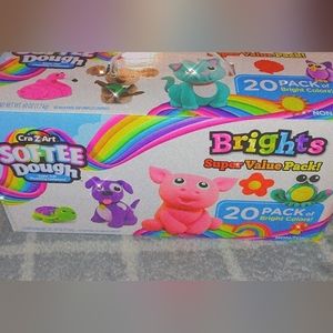 Cra-Z-Art Softee Dough carryable value pack (20 different colors)